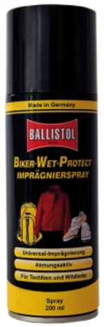 Средство водоотталкивающее Ballistol Biker-Wet-Protect спрей 200мл