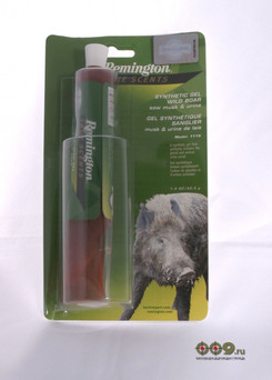 Приманка Remington для кабана - искуственный ароматизатор выделений самки, гель, 42,5гр в интернет-магазине охотничьих товаров - купить в Москве с доставкой по России