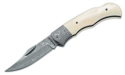 Нож складной Boker Magnum Damasus Bone в интернет-магазине охотничьих товаров - купить в Москве с доставкой по России