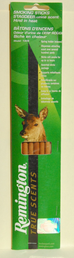 Приманка Remington для оленя - искуственный ароматизатор выделений самки, дымящ. палочки в интернет-магазине охотничьих товаров - купить в Москве с доставкой по России