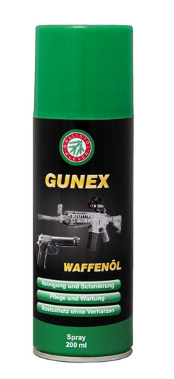 Масло оружейное Ballistol Gunex spray 200мл в интернет-магазине охотничьих товаров - купить в Москве с доставкой по России