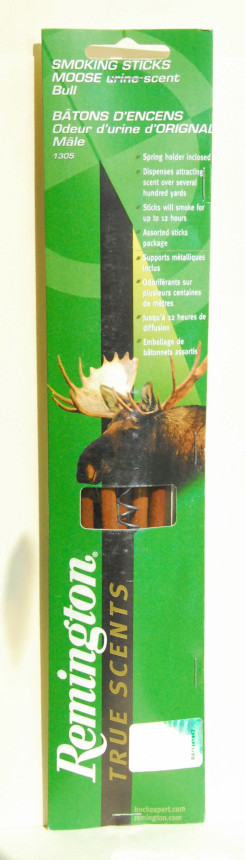 Приманка Remington для лося - искуственный ароматизатор выделений самца, дымящ. палочки в интернет-магазине охотничьих товаров - купить в Москве с доставкой по России