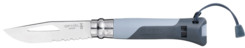 Нож Opinel №8 Outdoor, серый в интернет-магазине охотничьих товаров - купить в Москве с доставкой по России