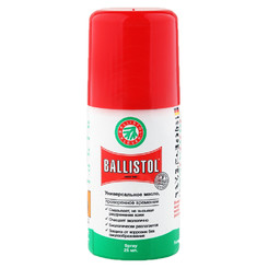 Масло оружейное Ballistol spray 25мл в интернет-магазине охотничьих товаров - купить в Москве с доставкой по России