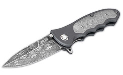 Нож складной Boker Leopard-Damast III Collection в интернет-магазине охотничьих товаров - купить в Москве с доставкой по России