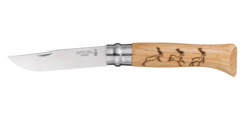 Нож Opinel №8VRI Animalia Deer в интернет-магазине охотничьих товаров - купить в Москве с доставкой по России