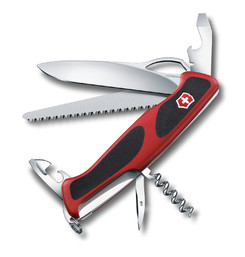 Нож перочинный Victorinox RangerGrip 61 130мм красный/черный в интернет-магазине охотничьих товаров - купить в Москве с доставкой по России