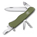 Нож перочинный Victorinox Picknicker 111мм 11 функций зелёный
