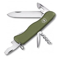 Нож перочинный Victorinox Picknicker 111мм 11 функций зелёный в интернет-магазине охотничьих товаров - купить в Москве с доставкой по России
