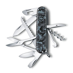 Нож перочинный Victorinox Huntsman 91мм 15 функций морской камуфляж в интернет-магазине охотничьих товаров - купить в Москве с доставкой по России