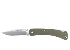 Нож складной Buck Slim Hunter Pro зелёный cat.12105 в интернет-магазине охотничьих товаров - купить в Москве с доставкой по России