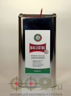 Масло оружейное Ballistol Oil 10л в интернет-магазине охотничьих товаров - купить в Москве с доставкой по России