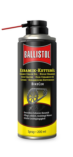 Масло керамическое Ballistol BikeCer спрей 200мл для велосипедных цепей в интернет-магазине охотничьих товаров - купить в Москве с доставкой по России