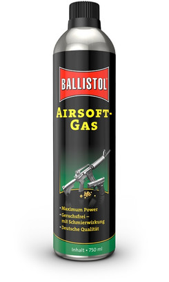 Газ страйкбольный Ballistol Airsoft-Gas, 750мл в интернет-магазине охотничьих товаров - купить в Москве с доставкой по России