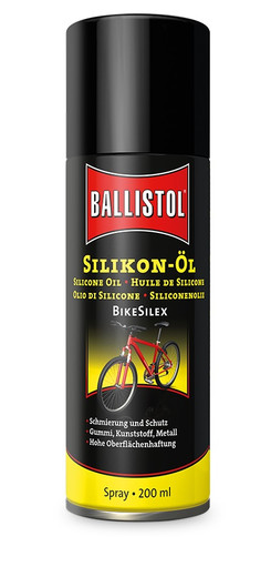 Силиконовый спрей для велосипедов Ballistol BikeSilex 200мл в интернет-магазине охотничьих товаров - купить в Москве с доставкой по России