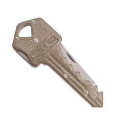 Брелок SOG ключ-нож цвет стальной матовый в интернет-магазине охотничьих товаров - купить в Москве с доставкой по России