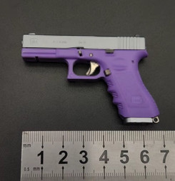 Пистолет модель металлическая Glock 17 фиолетовый в интернет-магазине охотничьих товаров - купить в Москве с доставкой по России