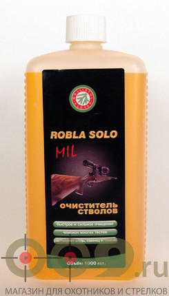 Средство для чистки стволов Ballistol Robla Solo MIL 1л в интернет-магазине охотничьих товаров - купить в Москве с доставкой по России