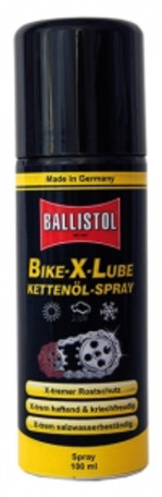 Масло для велосипедных цепей Ballistol Bike-X-Lube спрей 100мл